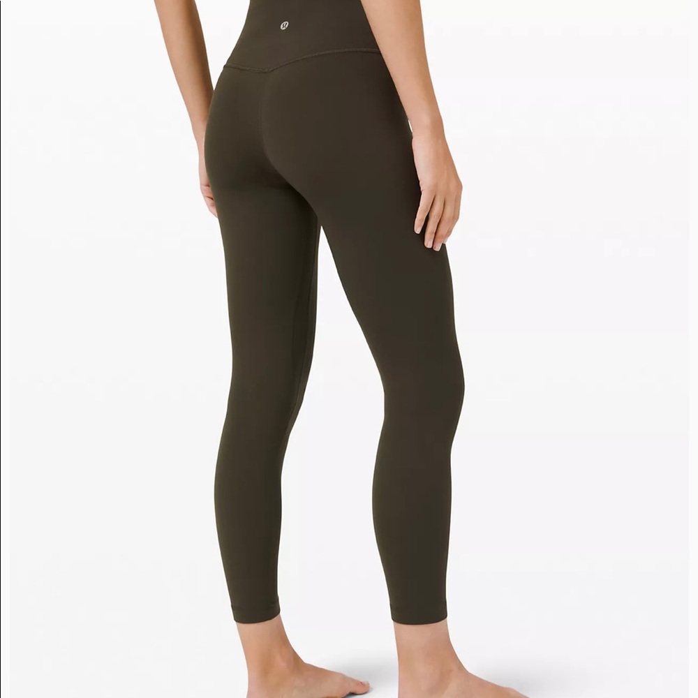Lululemon Align Pant - olive green sz 4